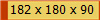 182 x 180 x 90