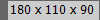 180 x 110 x 90
