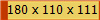 180 x 110 x 111