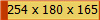 254 x 180 x 165